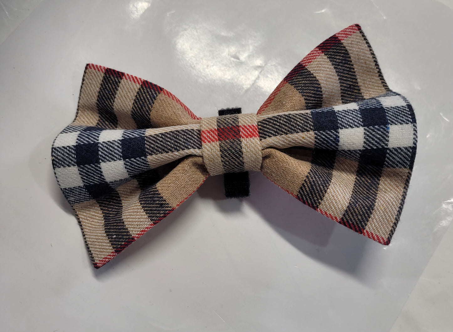 BURBERRY  Plaid Dog Bowties