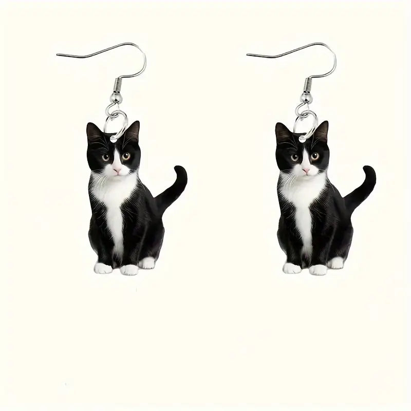 Earrings Dog & Cat Themed