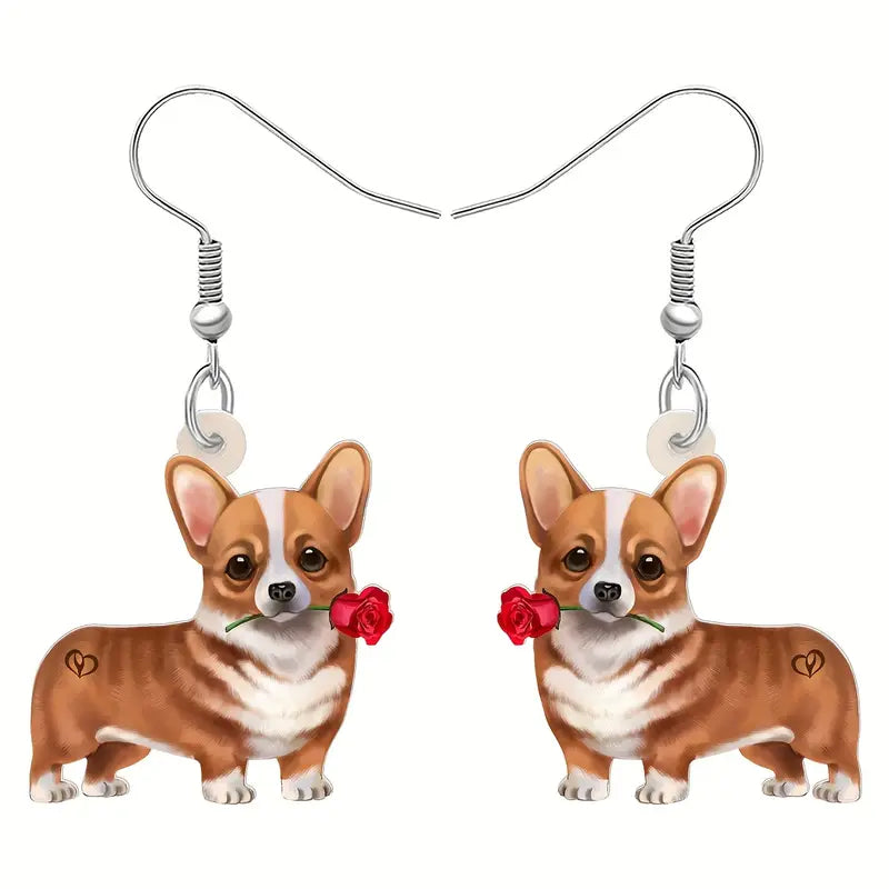 Earrings Dog & Cat Themed