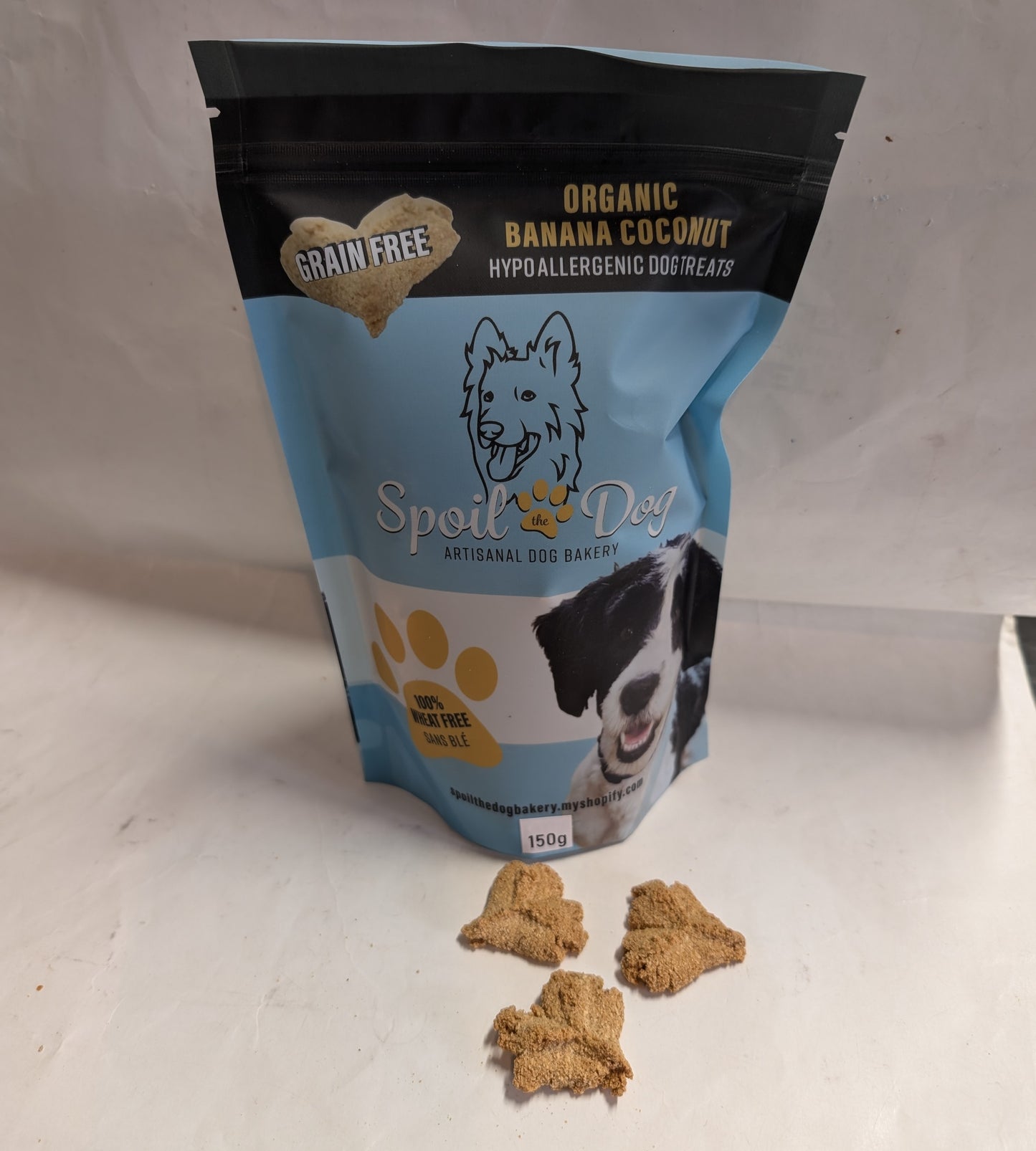 Classic Dog Treat Pack Organic Grain-Free Banana Peanut Butter