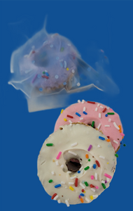 Dog Treat Mini Donuts Gift Bag