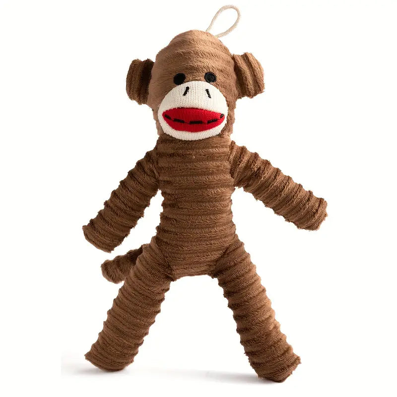 Dog Squeaky Monkey Toy