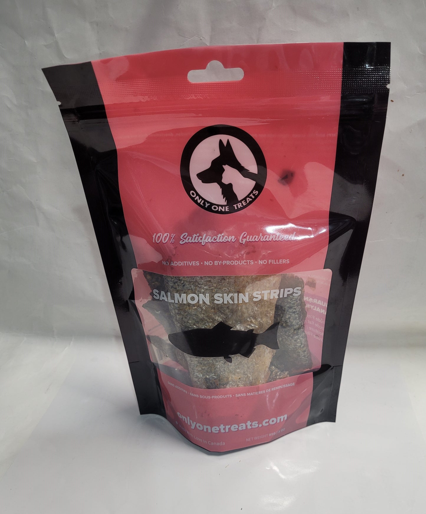 Only One Salmon Skin Dog/Cat Treat