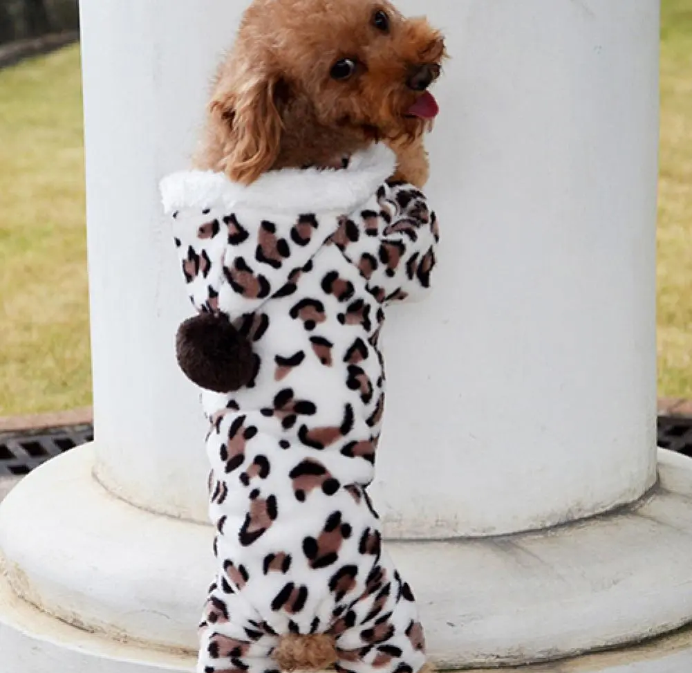 Leopard or Buffalo Plaid Onesie for Dogs & Cats