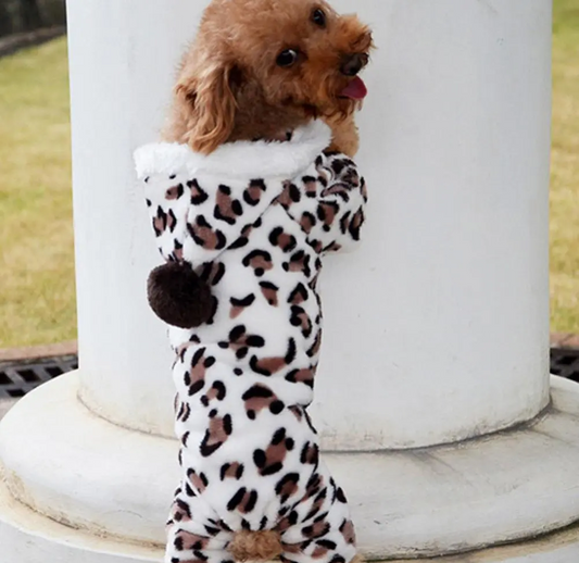 Leopard or Buffalo Plaid Onesie for Dogs & Cats