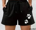 Load image into Gallery viewer, Women&#39;s PAW PRINT Shorts
