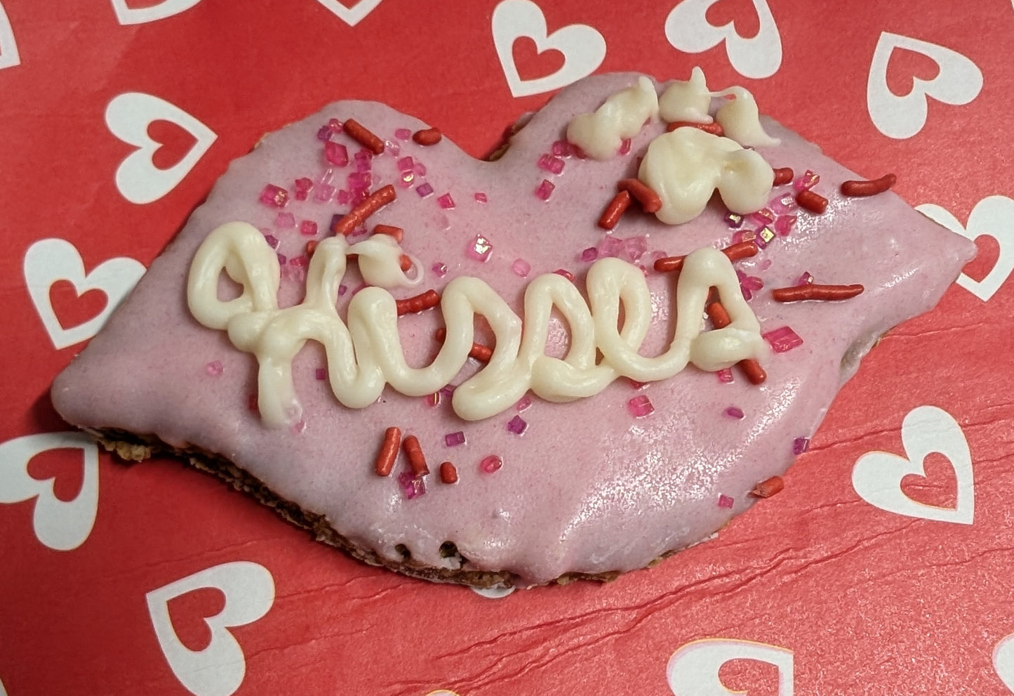 Valentine "Wet Kisses" Dog Treat