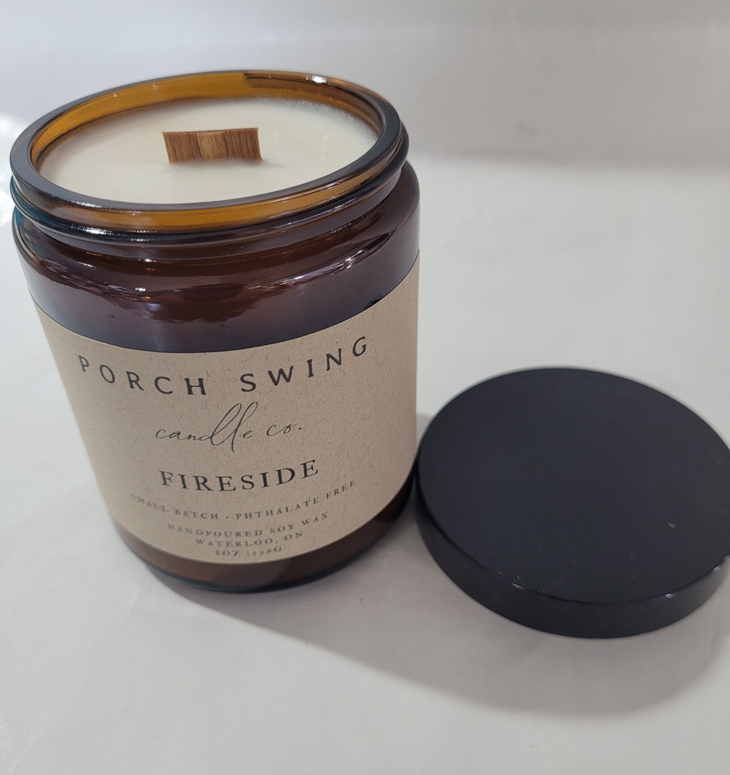 All Natural Soy Wax Candle Porch Swing Fireside
