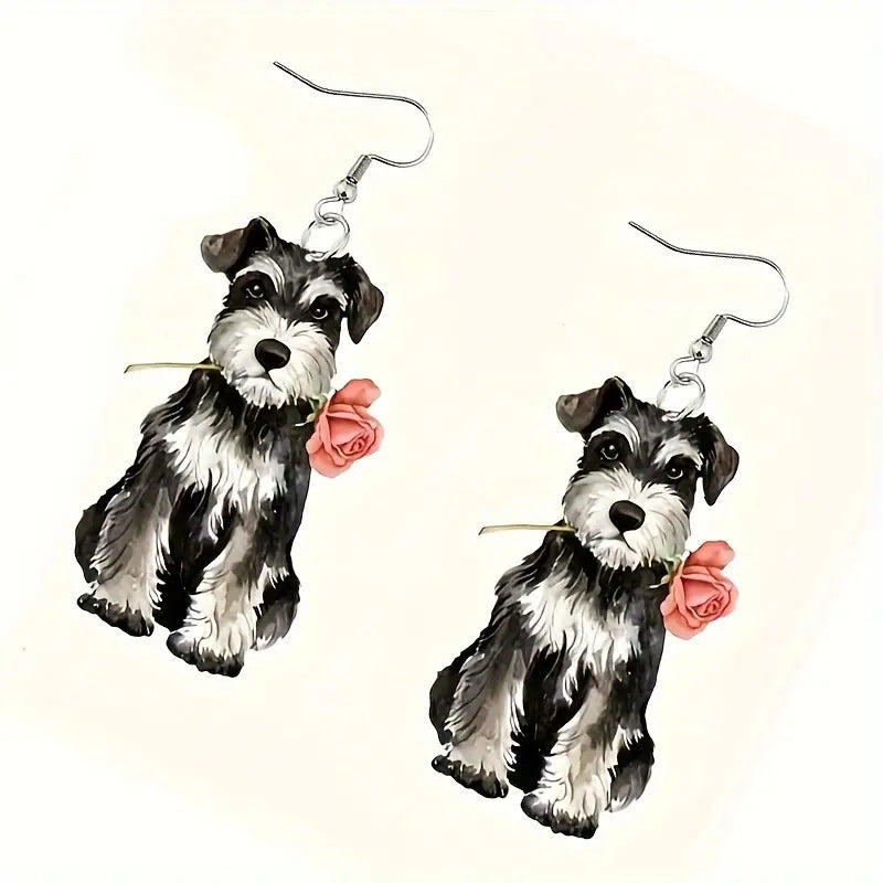 Earrings Dog & Cat Themed