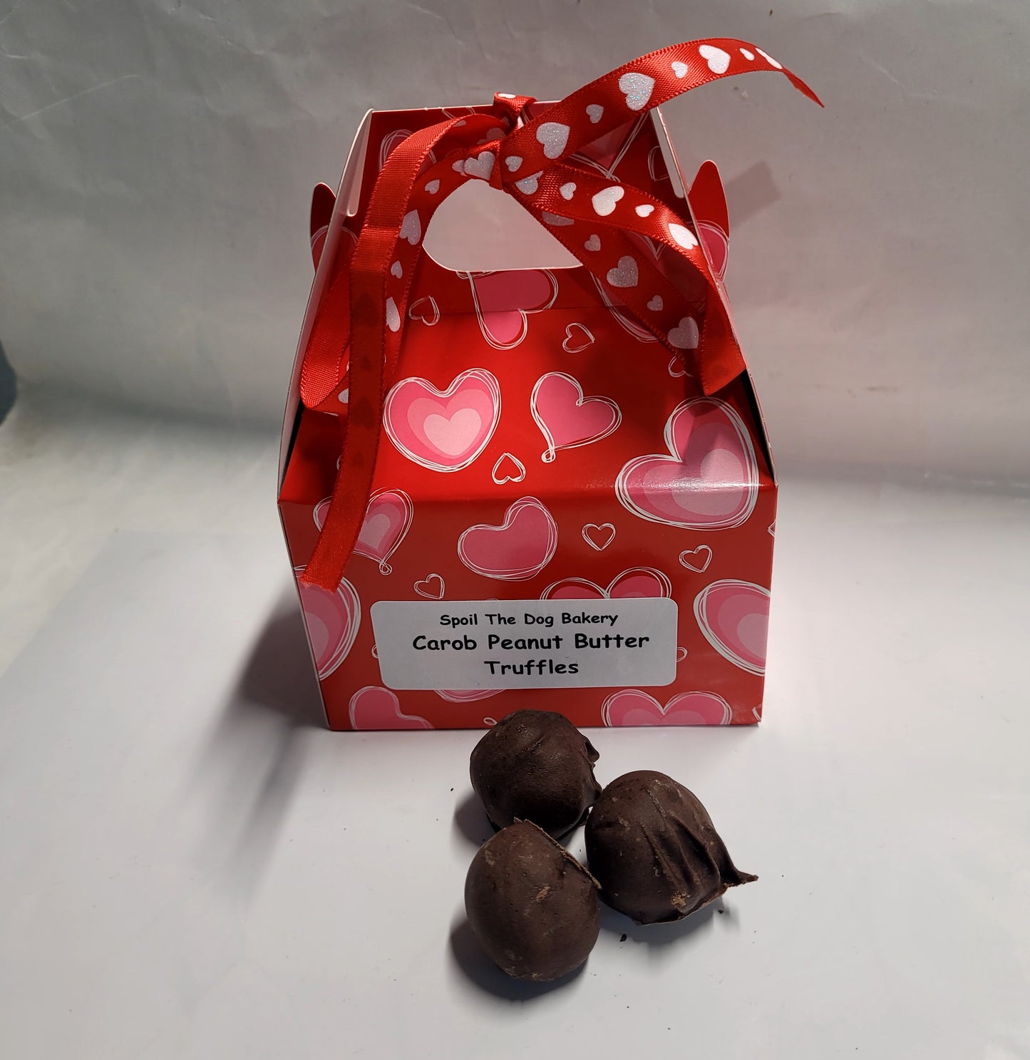 Carob Peanut Butter Truffles Dog Treat