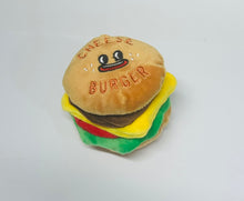 Load image into Gallery viewer, Dog Toy Burger Bite Me
