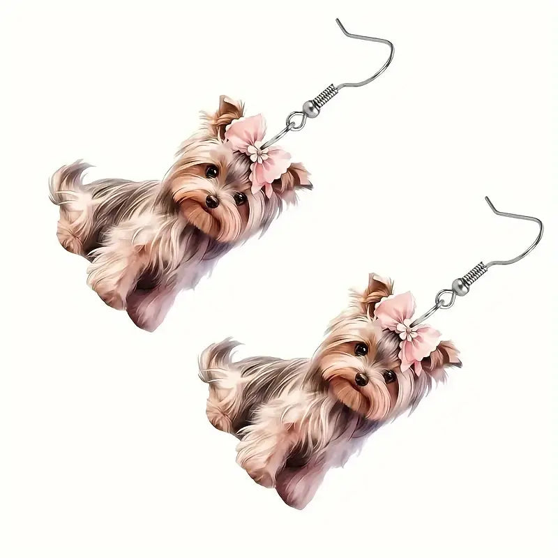 Earrings Dog & Cat Themed