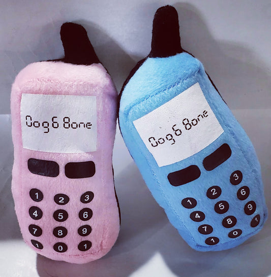 Dog Squeaky Toy Cell Phone