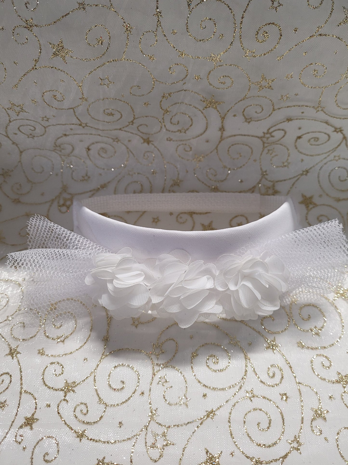 Dog Formal Flower Collar/XS - Medium