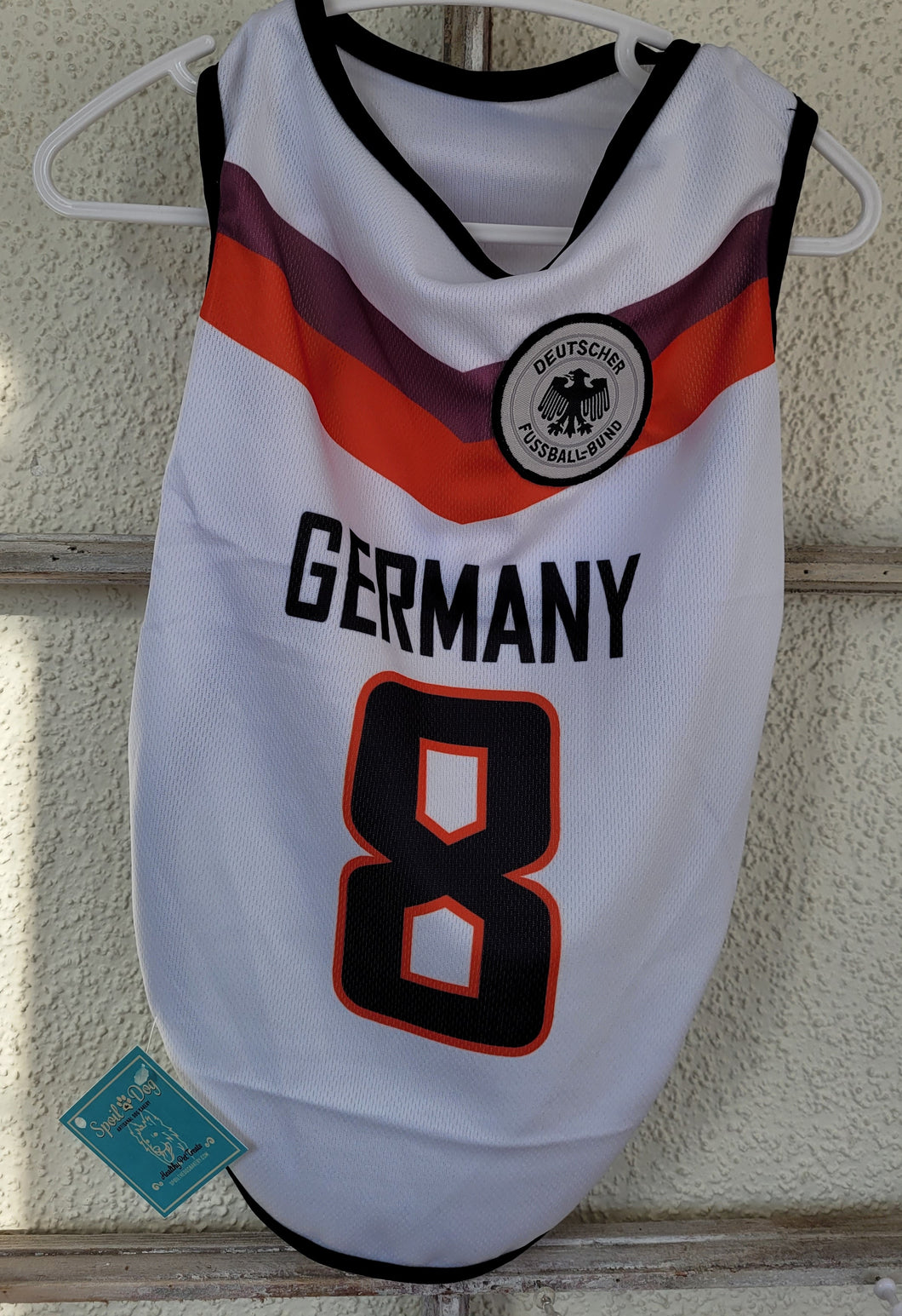 Dog Soccer Jersey Germany
