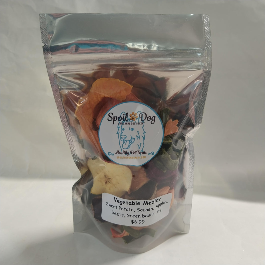 Dehydrated Vegetable Medley for dogs