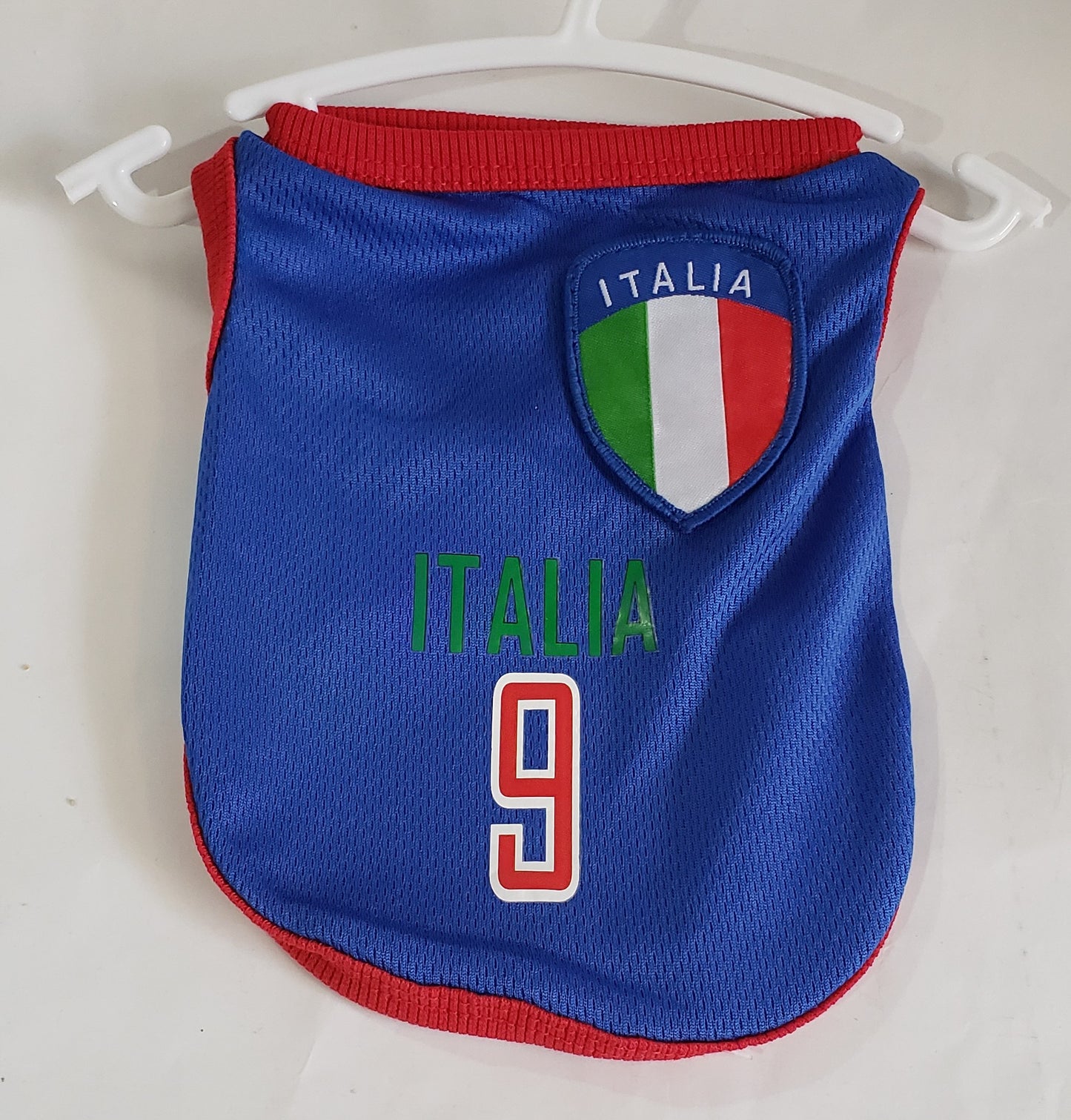 Dog Soccer Jersey Italia