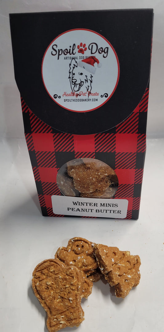 Christmas Minis Peanut Butter Buffalo Plaid Box/Holly Box