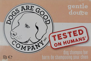 Organic Dog Shampoo Bars by Dogs Are Good Co.