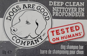 Organic Dog Shampoo Bars by Dogs Are Good Co.